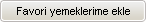 Yemek Tarifini Favorilere Ekle