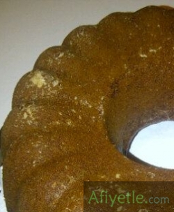 Tam Buğday Unundan Pekmezli Portakallı Kek resmi