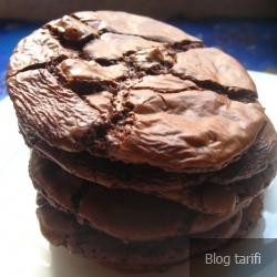 Glutensiz çikolatalı kurabiye resmi