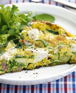 Sebzeli Omlet tarifi resmi