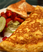 Mantarlı omlet tarif resmi