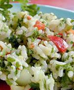Pirinçli Kış Salatası tarif resmi