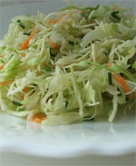 Beyaz lahana salatası  tarif resmi
