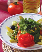 Roka Domates Salata tarif resmi