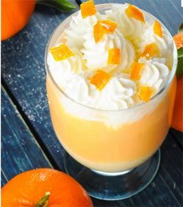 Portakal reçelli muhallebi tarif resmi