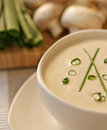 Kremalı Mantar Çorbası tarif resmi