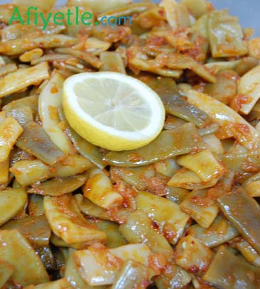 Turşu kavurması(yeşil fasülye) tarifi resmi