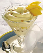 Şeftalili puding tarifi resmi
