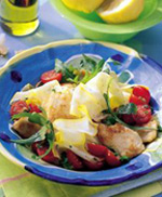 Tavuklu Kabak Salatası tarif resmi