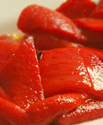 Tuğba usulü kırmızı biber salatası tarifi